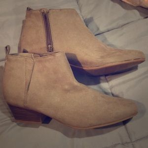Tan Half Boots